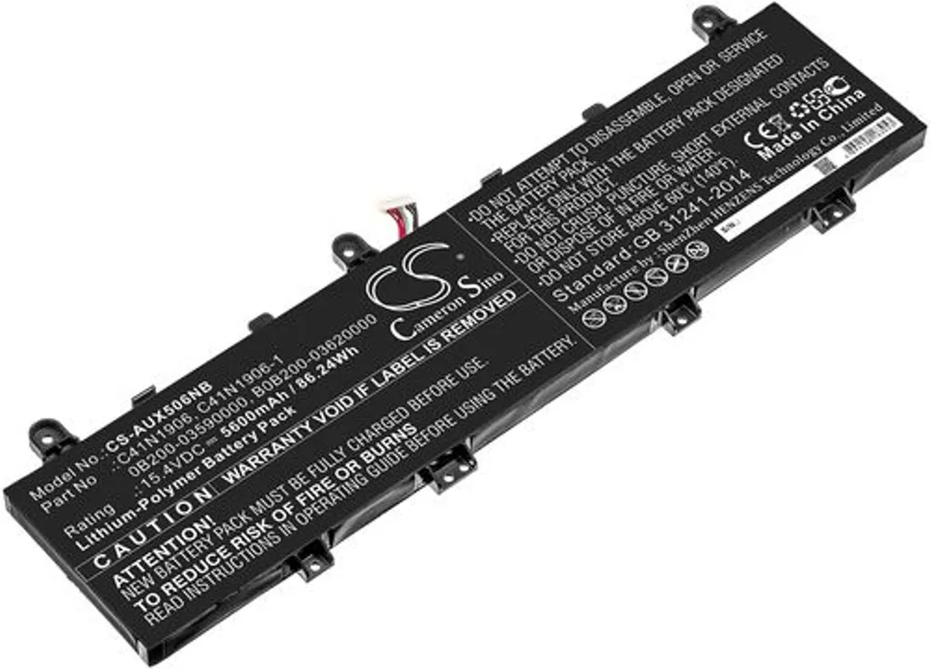 Batteri til Asus TUF Gaming A17 FA706IU, 15.4V, 5600 mAh v:5321837
