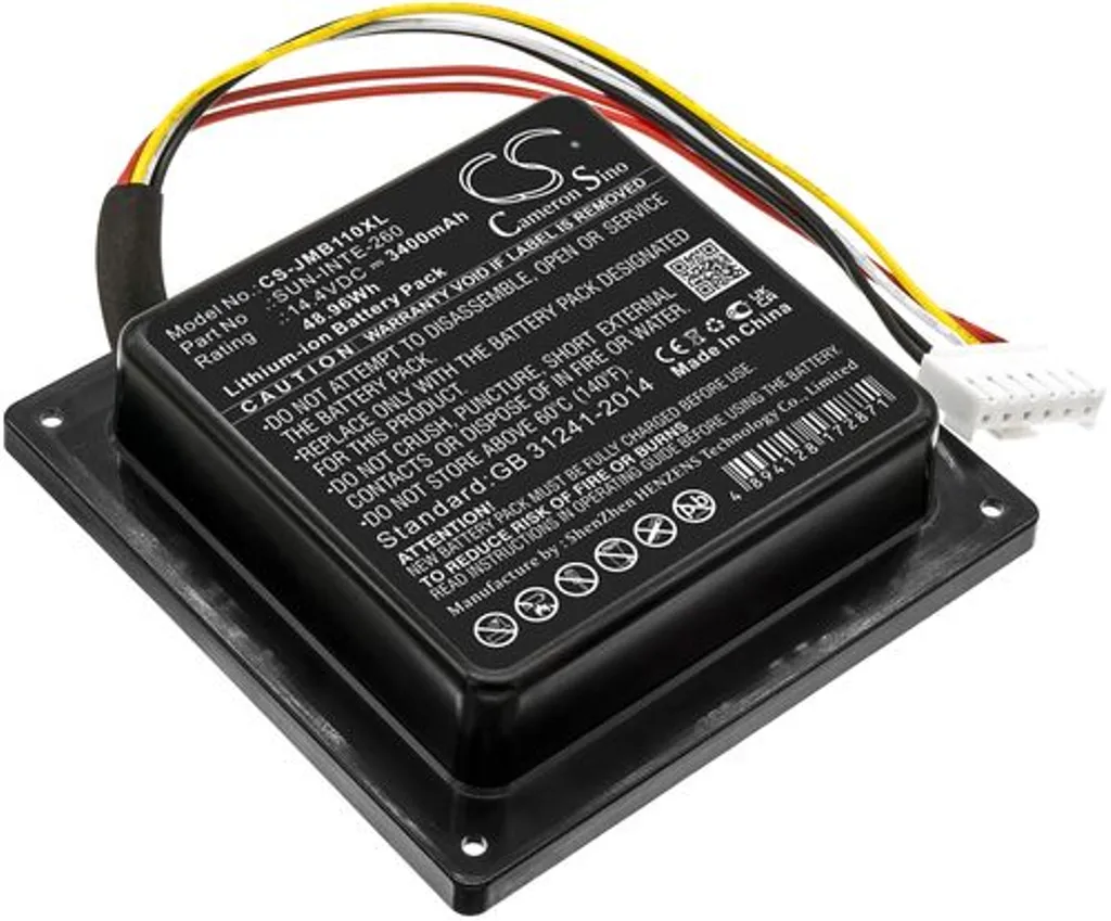 Batteri til SUN-INTE-260 for JBL, 14.4V, 3400 mAh v:6496707