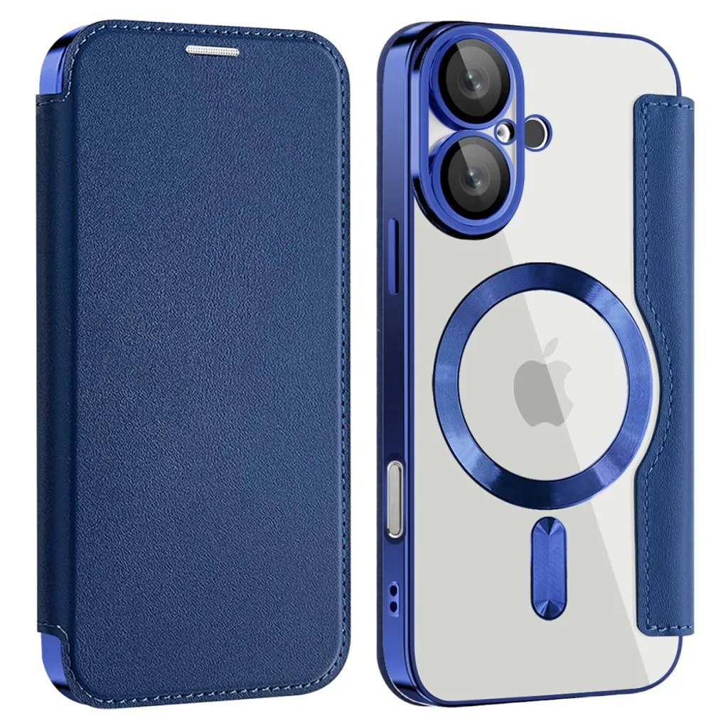 iPhone 16 Plus Etui med Kortspor – Blå v:4262834