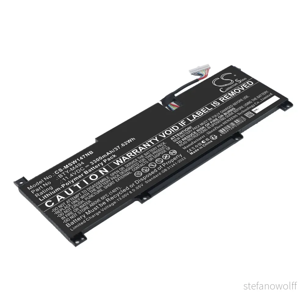Batteri til Modern 14 C13M-403NEU, 11.4V, 3300mAh v:9272156