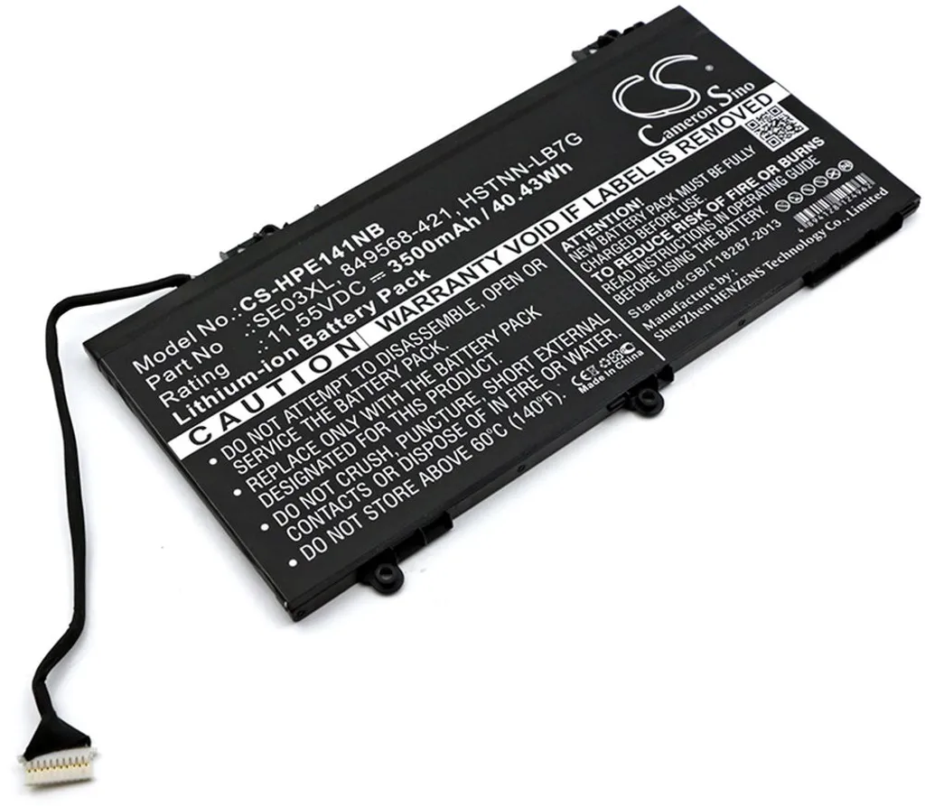 Batteri til HP Pavilion 14-AL025TU, 11,55V, 3500mAh v:4536587