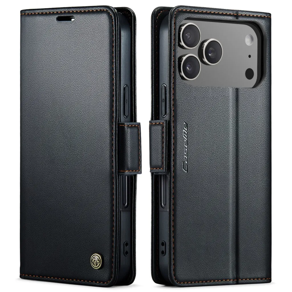 CASEME iPhone 18 Pro/17 Pro Etui med kortlommer – Svart v:4683663 CASEME iPhone 18 Pro/17 Pro Etui med kortlommer – Svart v:4683663