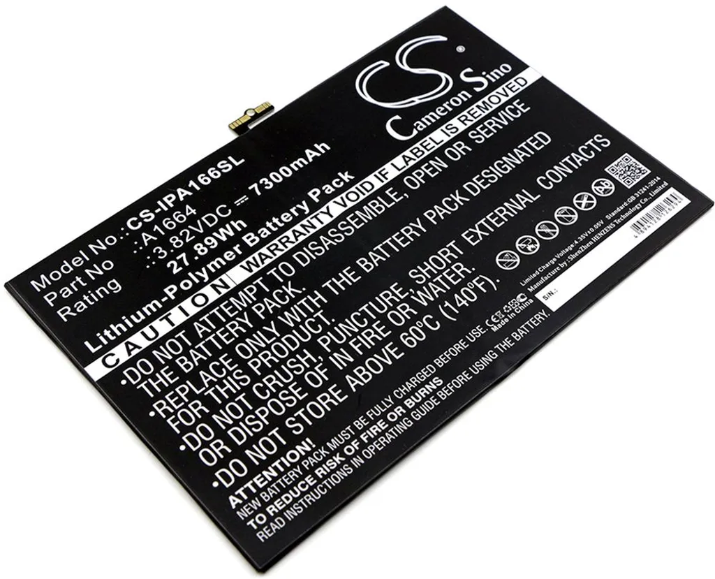 Batteri til Apple A1675, 3.82V, 7300 mAh v:4308477