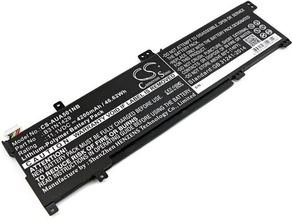 Batteri til Asus K501LX-DM050D, 11.1V, 4200 mAh v:5301482