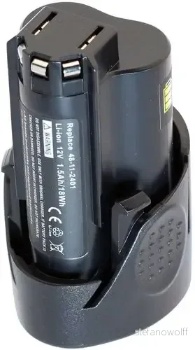 Batteri til Milwaukee M12 JS-402B, 12V, 1500 mAh v:1778697