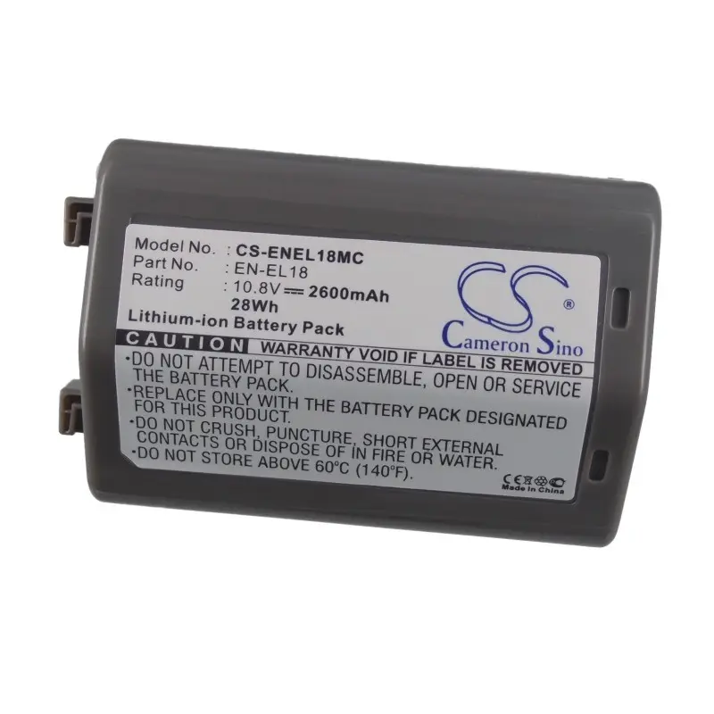 Batteri til Nikon D500, 10.8V, 2600 mAh v:6618038