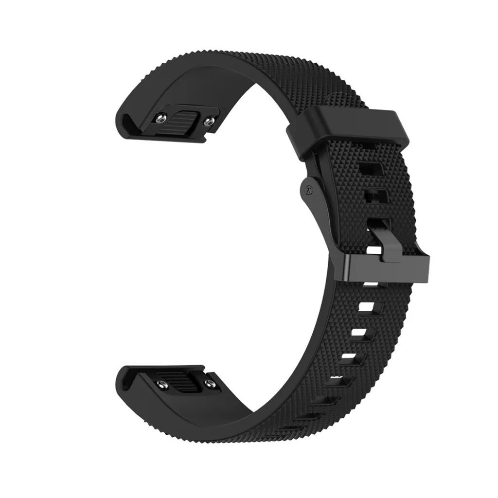 Garmin Fenix 5s Silikon Klokkereim – Svart v:1327404