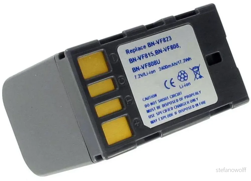Batteri til JVC GZ-MG630AA, 7.2V (7.4V), 2400 mAh v:6594601