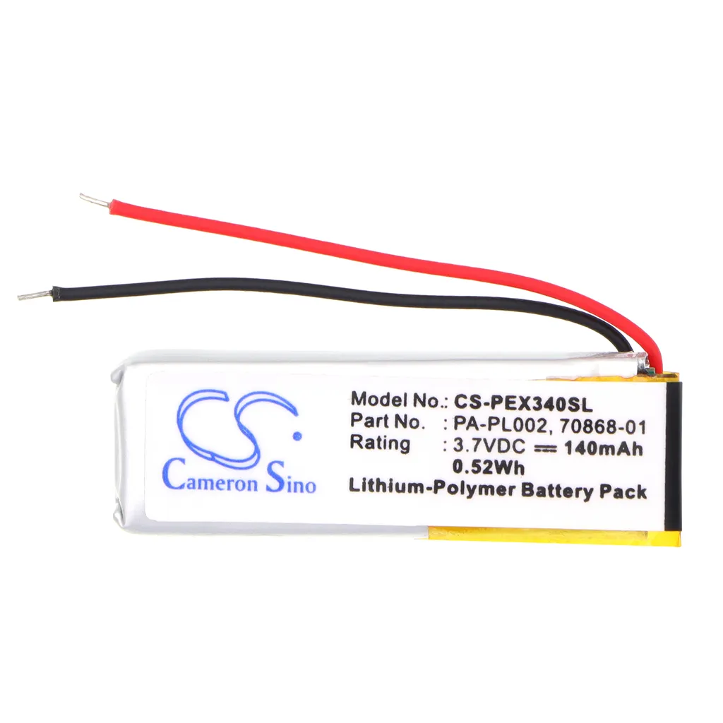 Batteri til Plantronics Explorer 330, 3.7V (3.6V), 140 mAh v:1022021 Batteri til Plantronics Explorer 330, 3.7V (3.6V), 140 mAh v:1022021