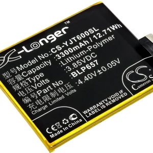 Batteri til Oneplus 6 Dual SIM TD-LTE, 3.85V, 3300 mAh v:5202168