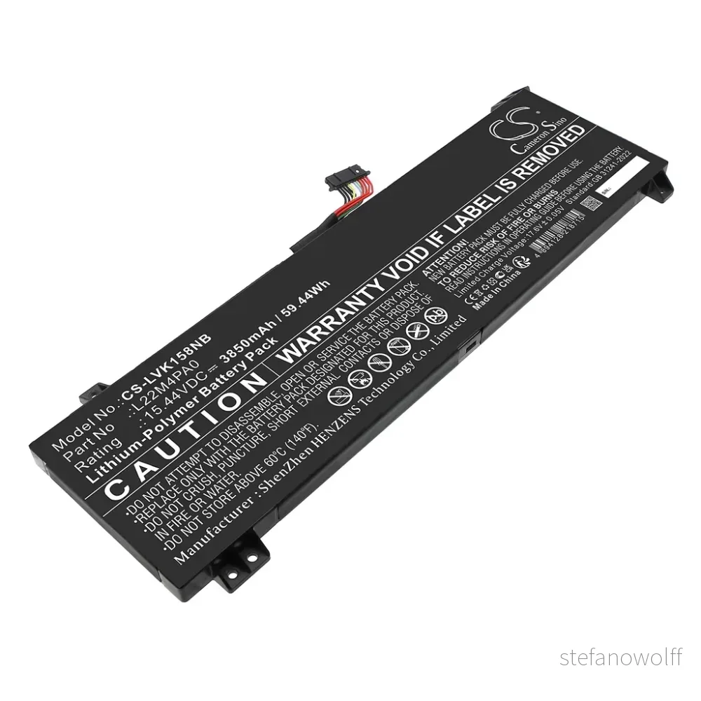 Batteri til LOQ 15IRH8 82XV00HLTX, 15.44V, 3850mAh v:8447997