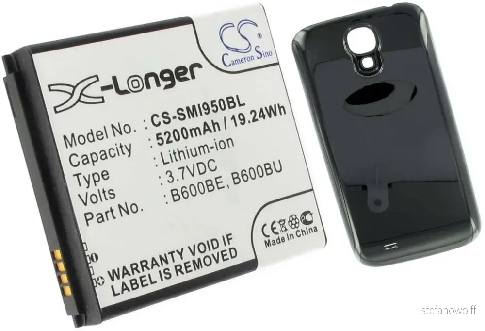 Batteri til Samsung GT-i9502, 3.7V, 5200 mAh v:9642230