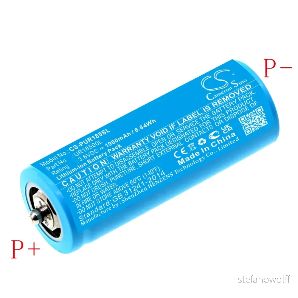 Batteri til 730s-3, 3.6, 1900mAh v:3241375