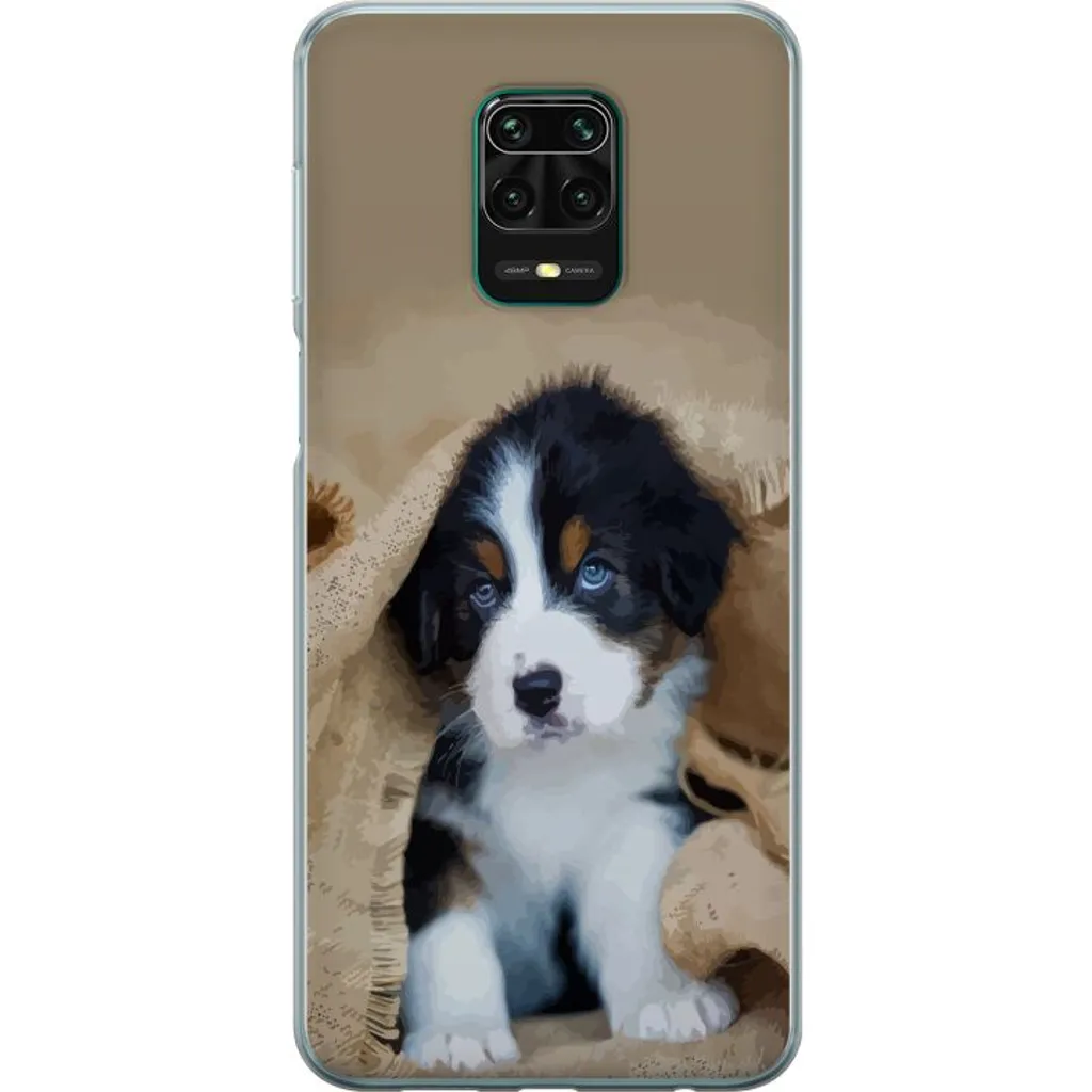 Xiaomi Redmi Note 9 Pro Gjennomsiktig Telefondeksel Valp v:5433061