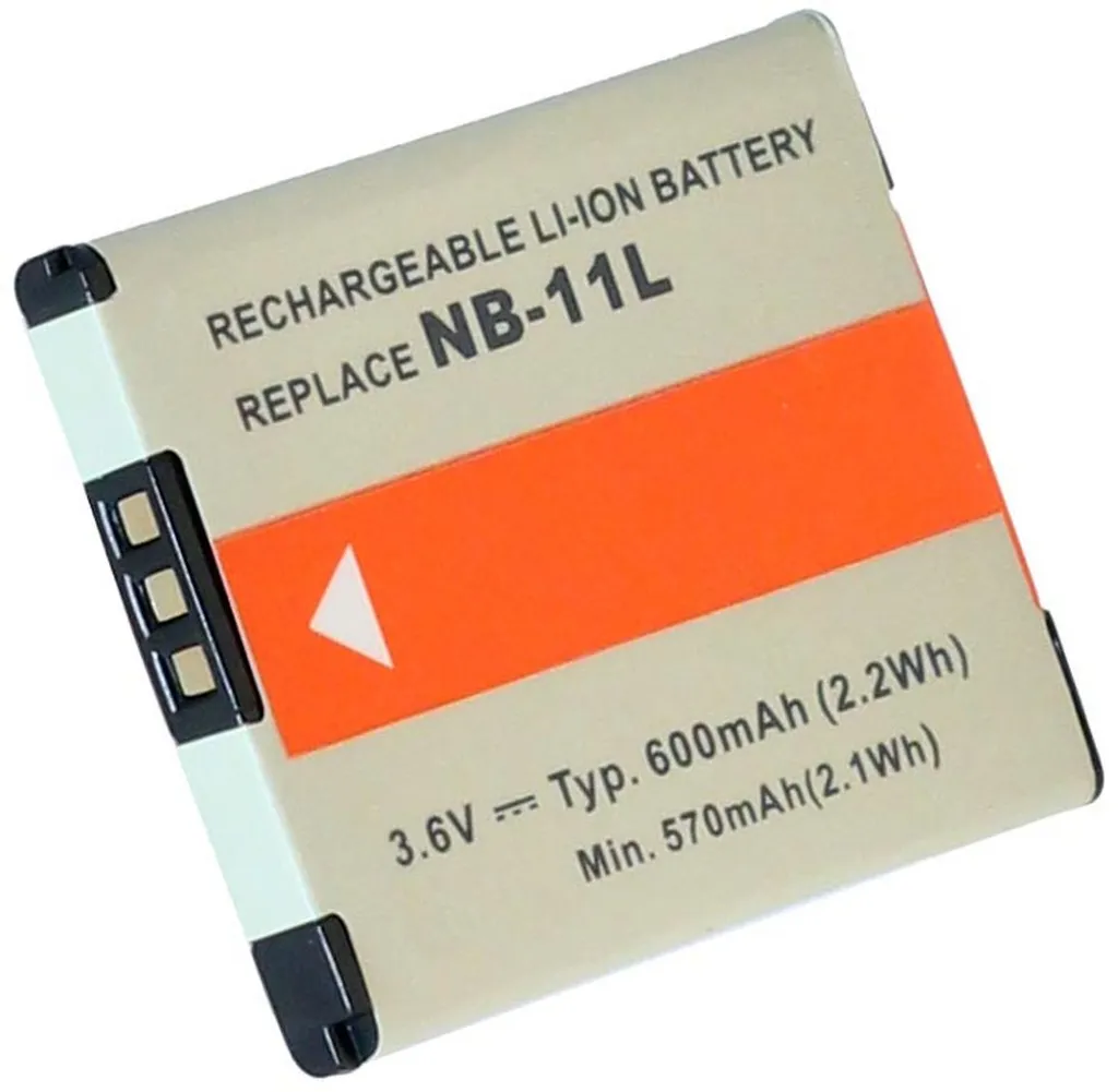 Batteri til Canon ELPH 340 HS, 3.6V (3.7V), 600 mAh v:9259081