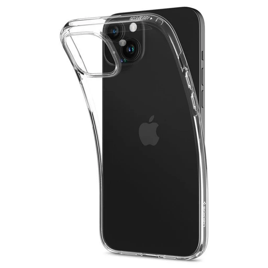 Spigen iPhone 15 Plus Crystal Flex Deksel – Crystal Clear v:9841583