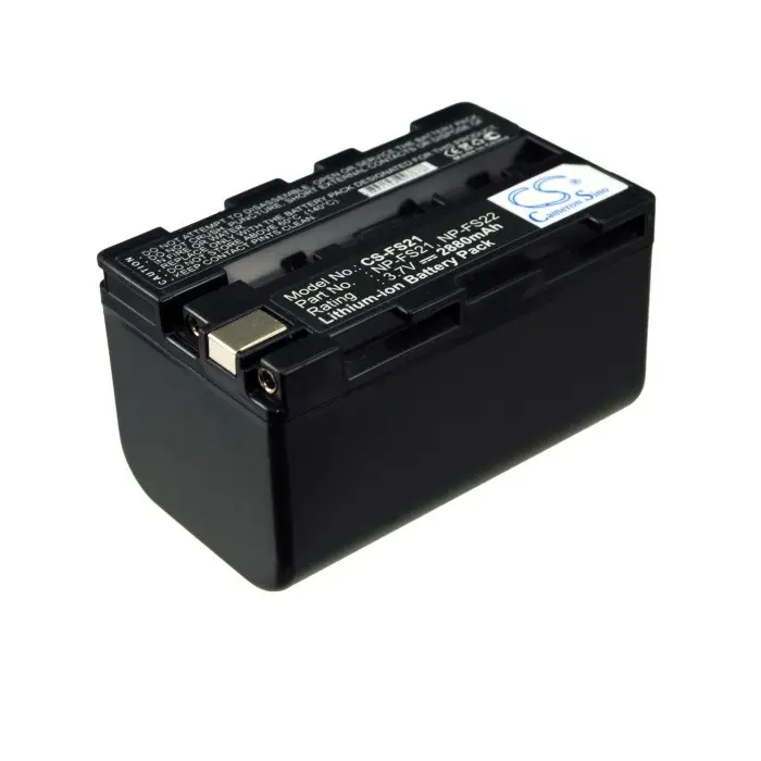 Batteri til NP-FM21 for Sony, 3.6V (3.7V), 2800 mAh v:1872639