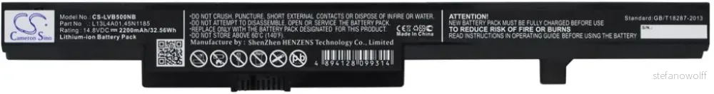 Batteri til Lenovo IdeaPad M4450A, 14.8V, 2200 mAh v:8743613