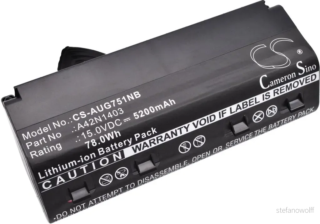 Batteri til Asus ROG G751JL-T7003H, 15.0V, 5200 mAh v:4737909