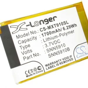 Batteri til Motorola Spyder, 3.6(3.7V), 1700 mAh v:7657235