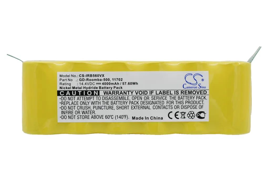 Batteri til Roomba 620, 14.4V, 4000mAh v:9822797