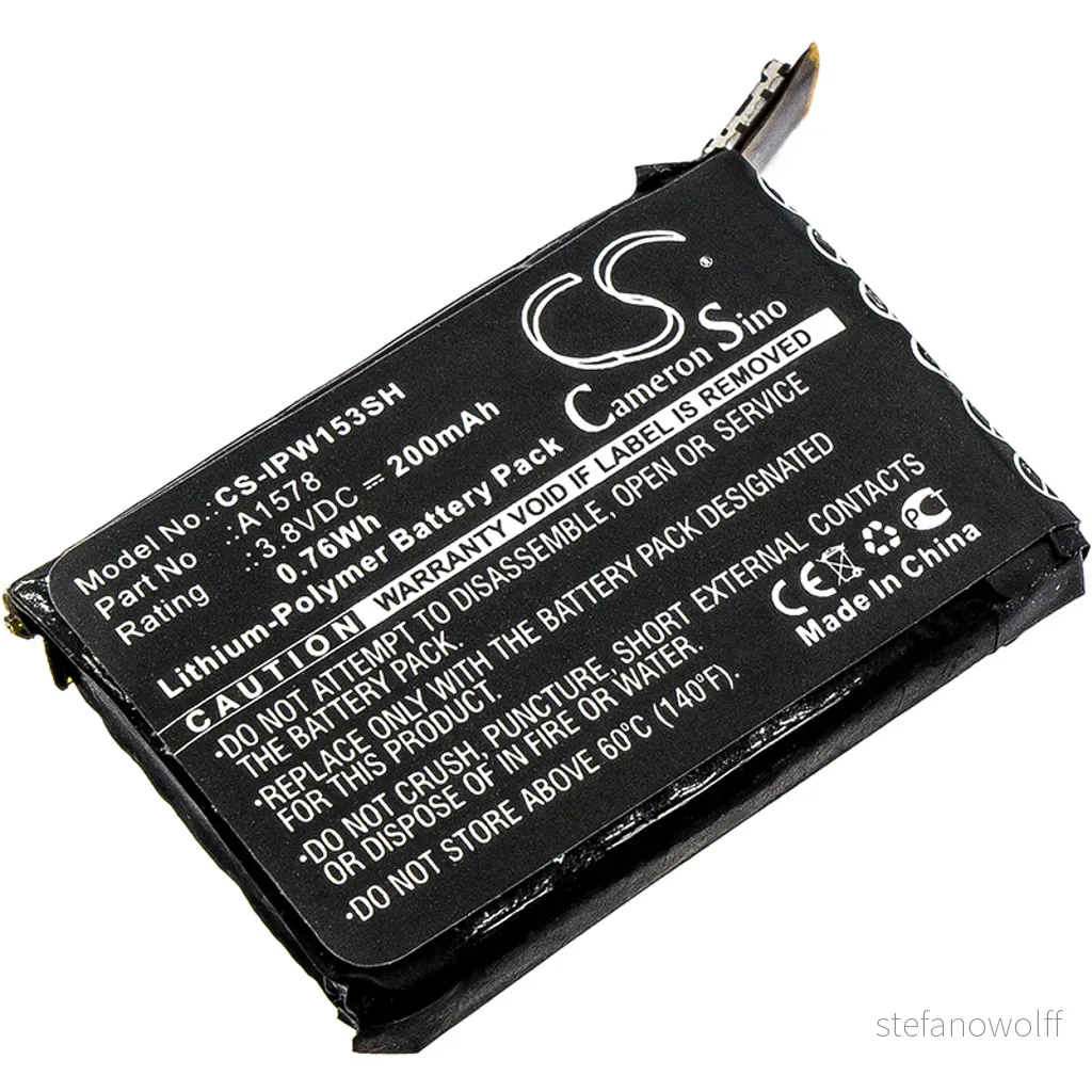Batteri til Apple MLCG2LL/A, 3.8V, 200 mAh v:9840422