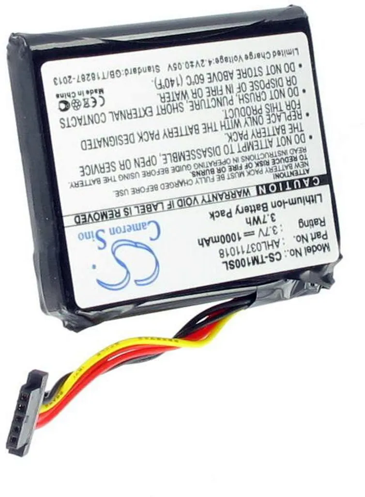 Batteri til Tomtom Go 1000 Live, 3.6(3.7V), 1000 mAh v:1409114