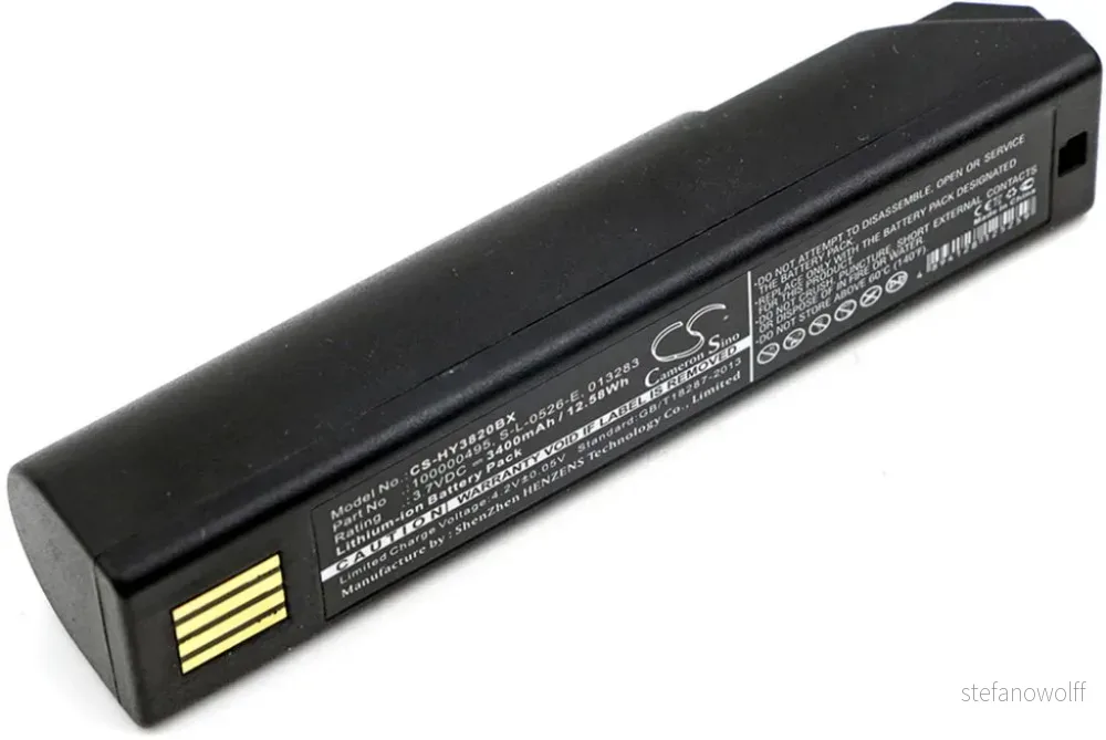 Batteri til 100006732 for Honeywell, 3,7V, 3400mAh v:7004821