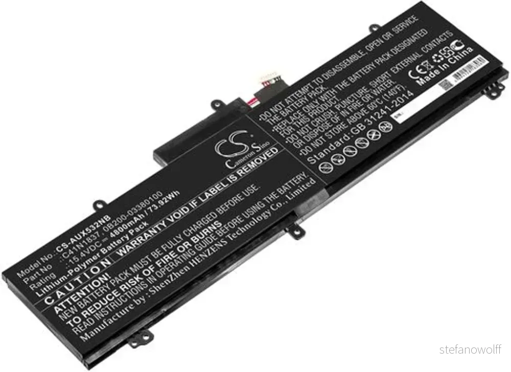 Batteri til Asus ROG ZEPHYRUS S15 GX502LXS-HF047T, 15.4V, 4800 mAh v:5221037