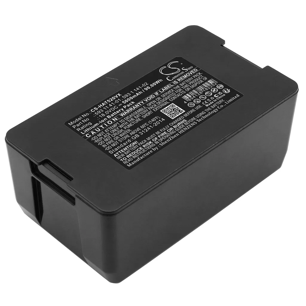 Batteri til Automower 430X, 18.0V, 5000mAh v:4711585