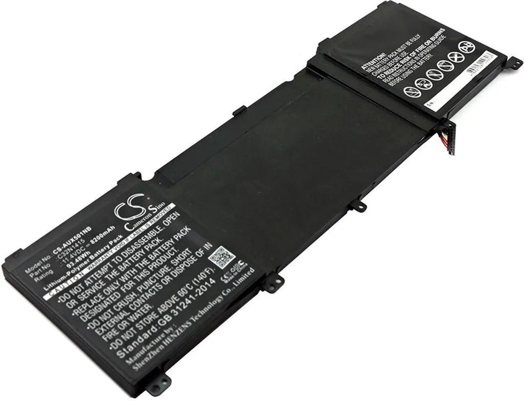 Batteri til Asus UX501JW, 11.4V, 8200 mAh v:4166651