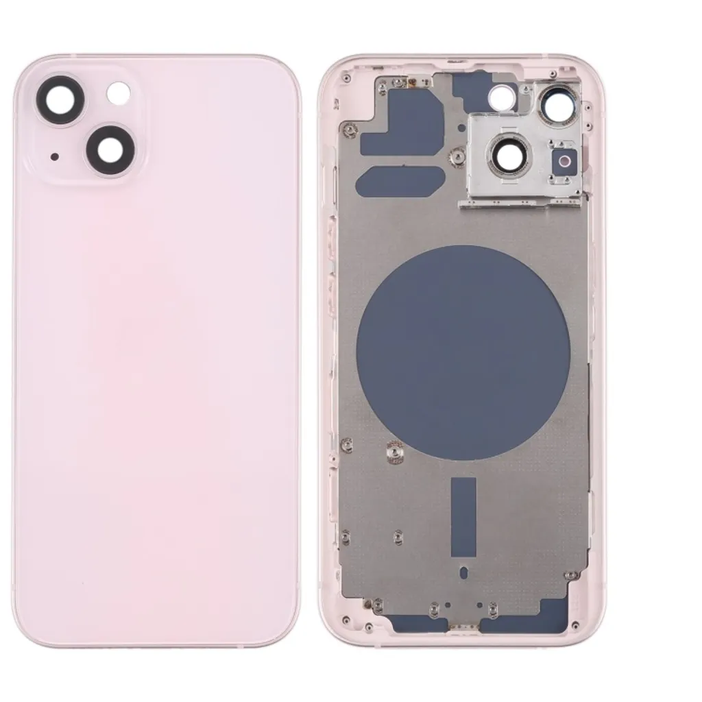 iPhone 13 Bakdeksel med Små Deler (uten logo) – Rosa v:2094210 iPhone 13 Bakdeksel med Små Deler (uten logo) – Rosa v:2094210
