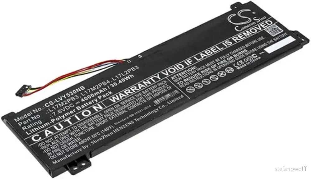 Batteri til Lenovo V130-15IKB(81HN00JFGE), 7.6V, 4000 mAh v:9320622