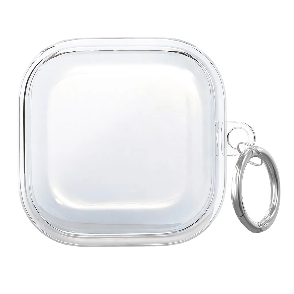 Samsung Galaxy Buds4/Buds4 Pro Deksel TPU med Metallkrok – Gjennomsiktig v:6823406