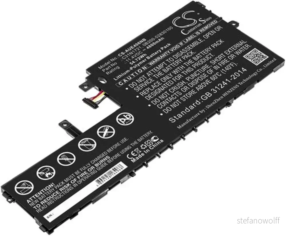 Batteri til Asus VivoBook E406SA-BV162T, 11.4V, 4800 mAh v:8408801