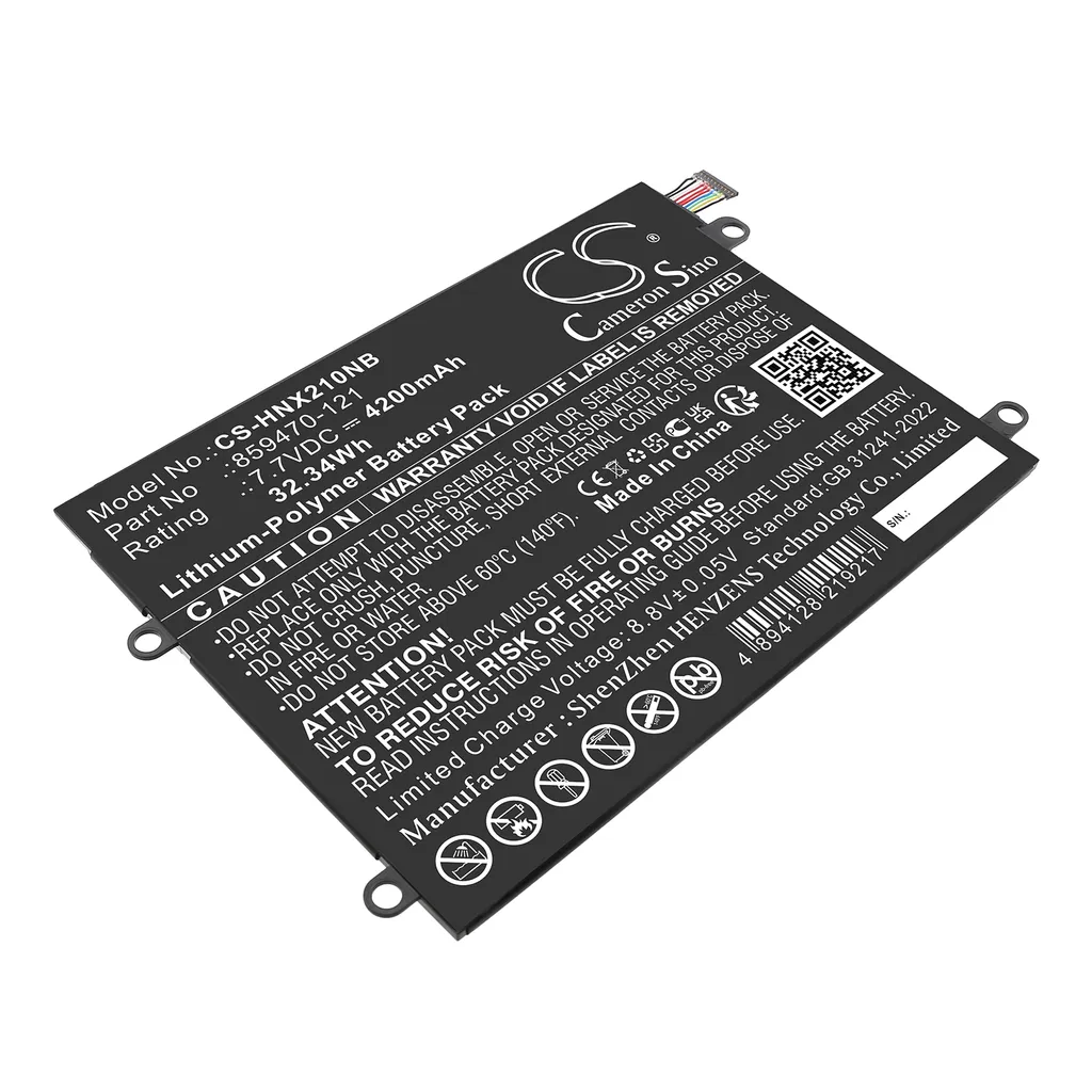 Batteri til Notebook X2 10-P001NT, 7.7V, 4200mAh v:9687037