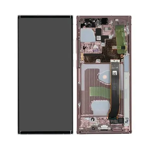 Samsung Galaxy Note 20 Ultra 5G Skjerm med LCD Display – Bronse v:9722158
