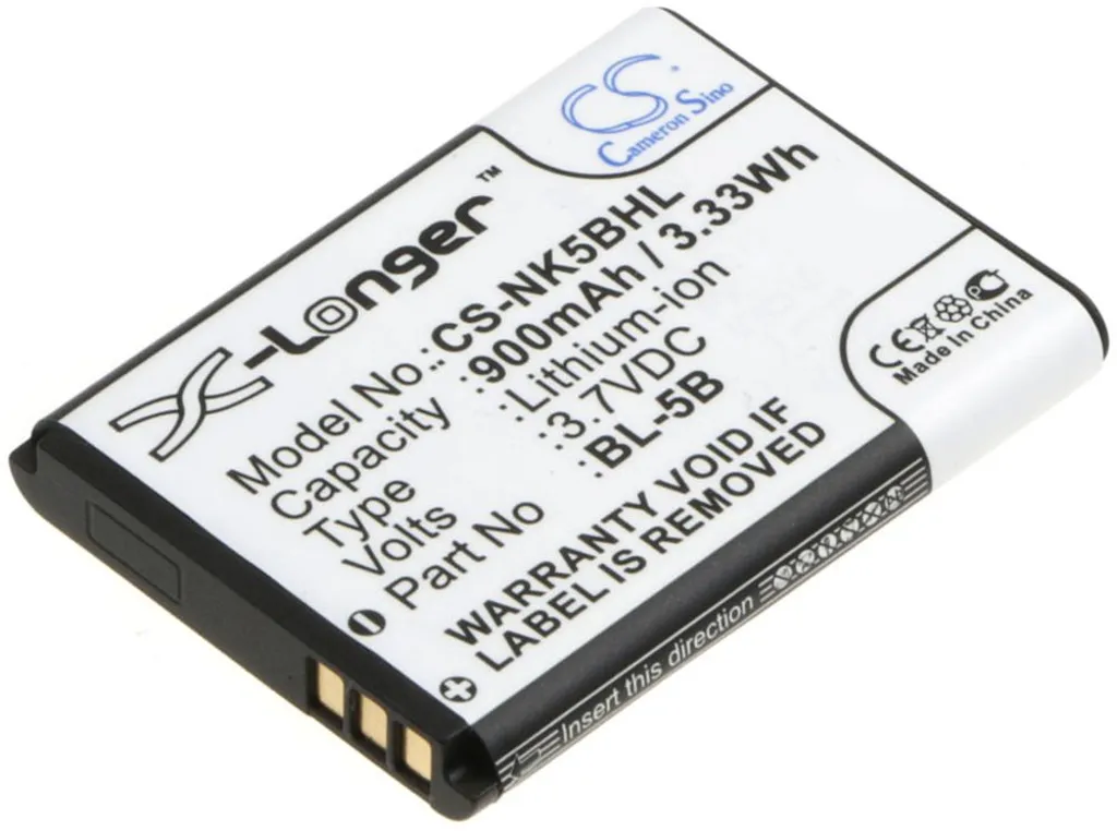 Batteri til Vivitar DVR-850W, 3.7V, 900 mAh v:8912685