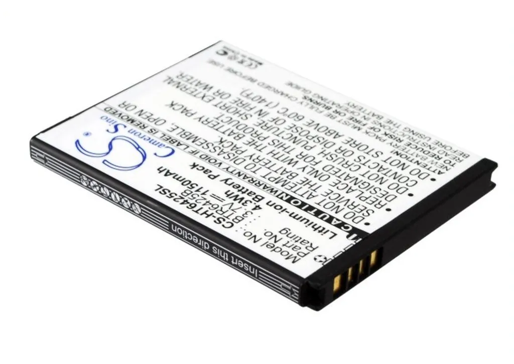 Batteri til 35H00168-02M for HTC, 3.7V, 1150 mAh v:1356227