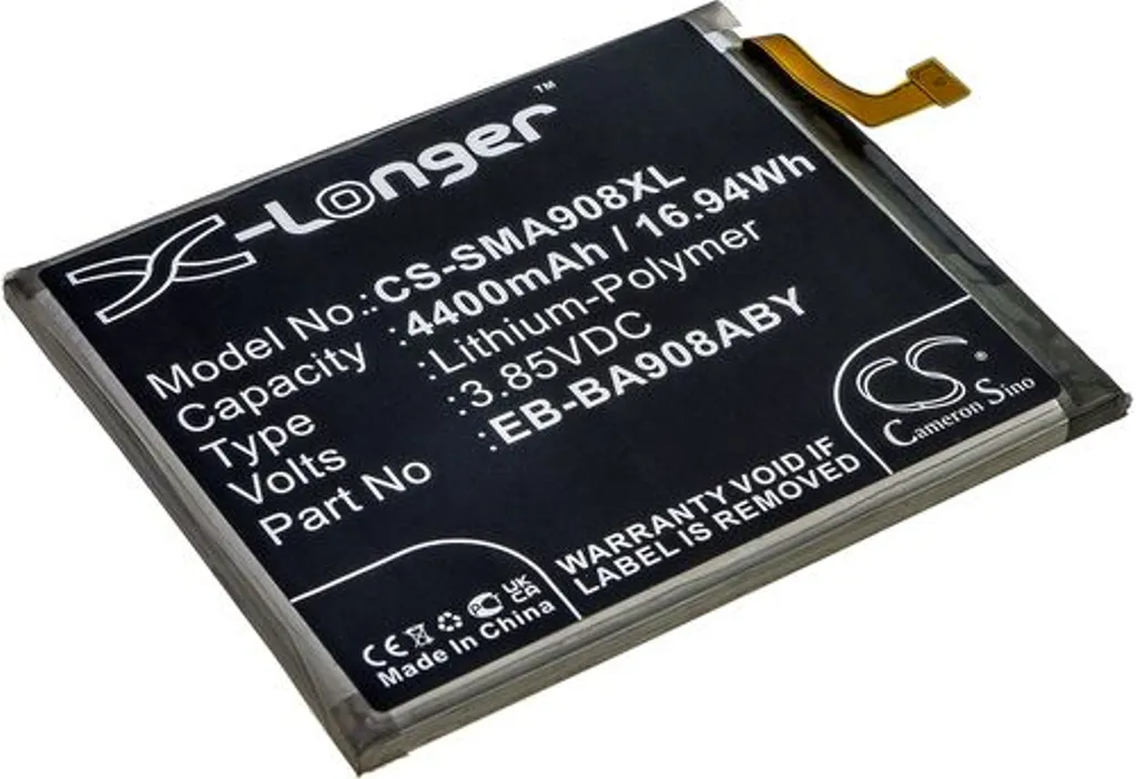 Batteri til EB-BA908ABY for Samsung, 3.85V, 4400 mAh v:2414946