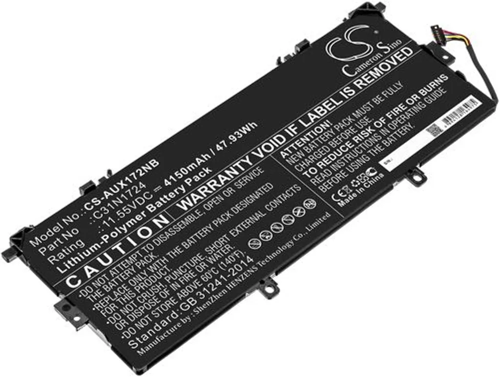 Batteri til Asus ZenBook 13 UX331UN-EA087T, 11.55V, 4150 mAh v:2999969
