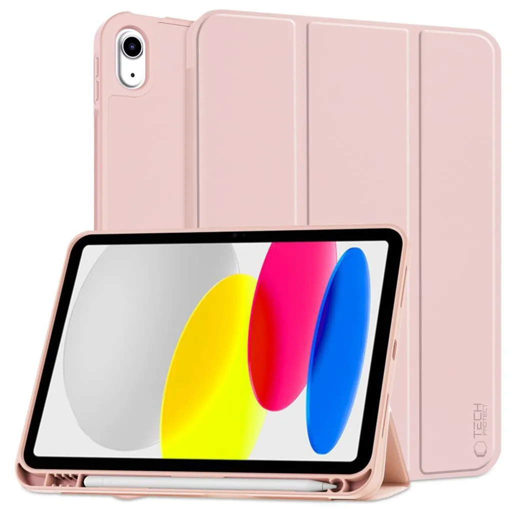 Tech-Protect SC Pen Etui til iPad 10th Gen 2022 10.9" – Rosa v:6820096