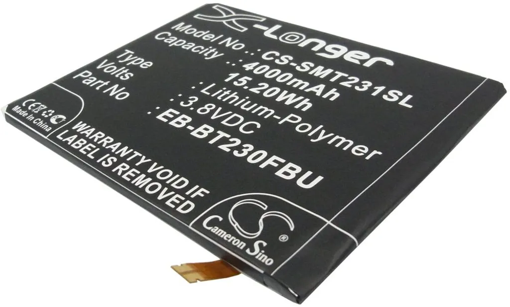 Batteri til Samsung SM-T235, 3.8V, 4000 mAh v:2674622