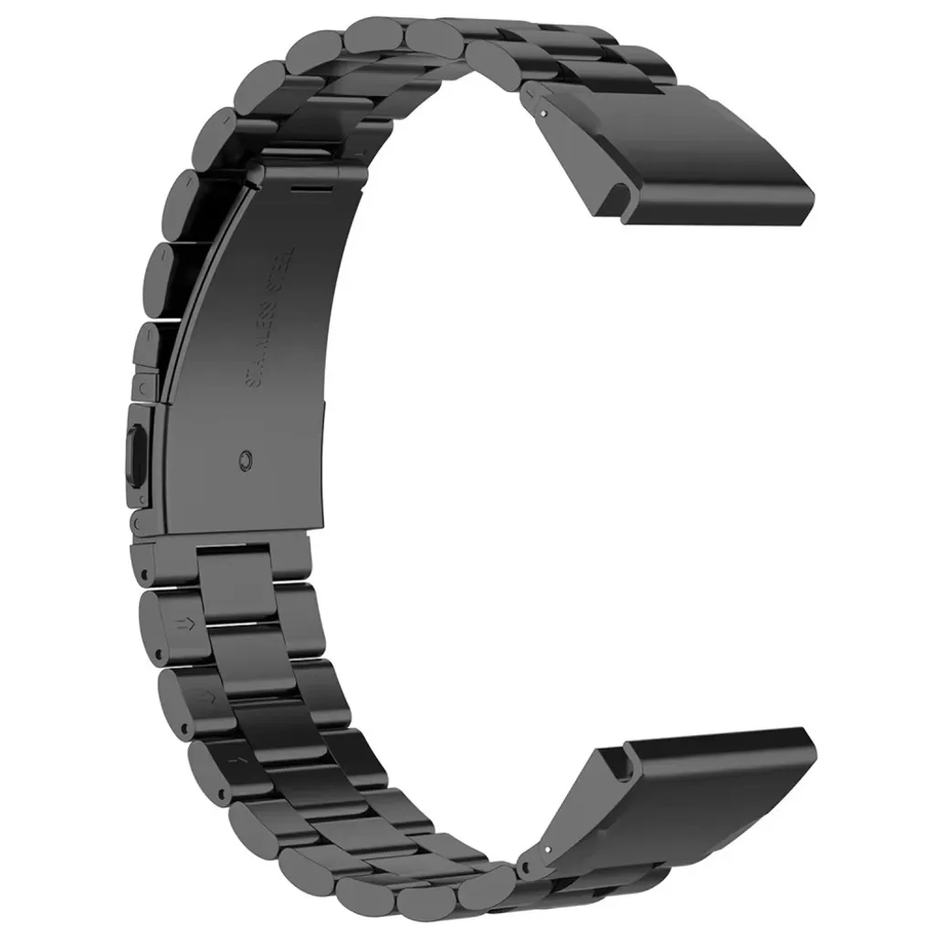 Garmin Fenix 8/8 Pro/Quatix 8/Tactix 8 osv. Klokkereim Rustfritt Stål – Svart v:5204648
