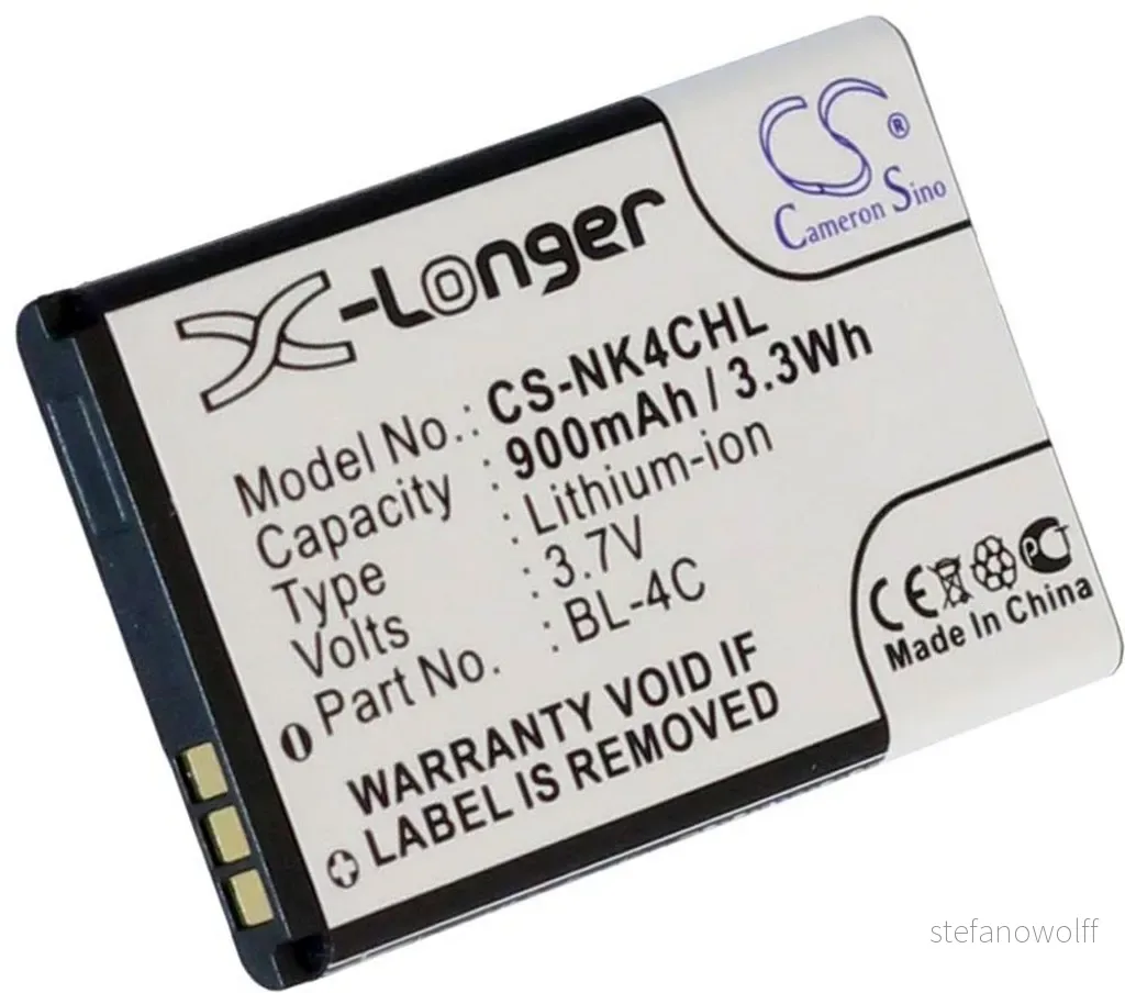 Batteri til Bbk V206, 3.6V (3.7V), 900 mAh v:7655144