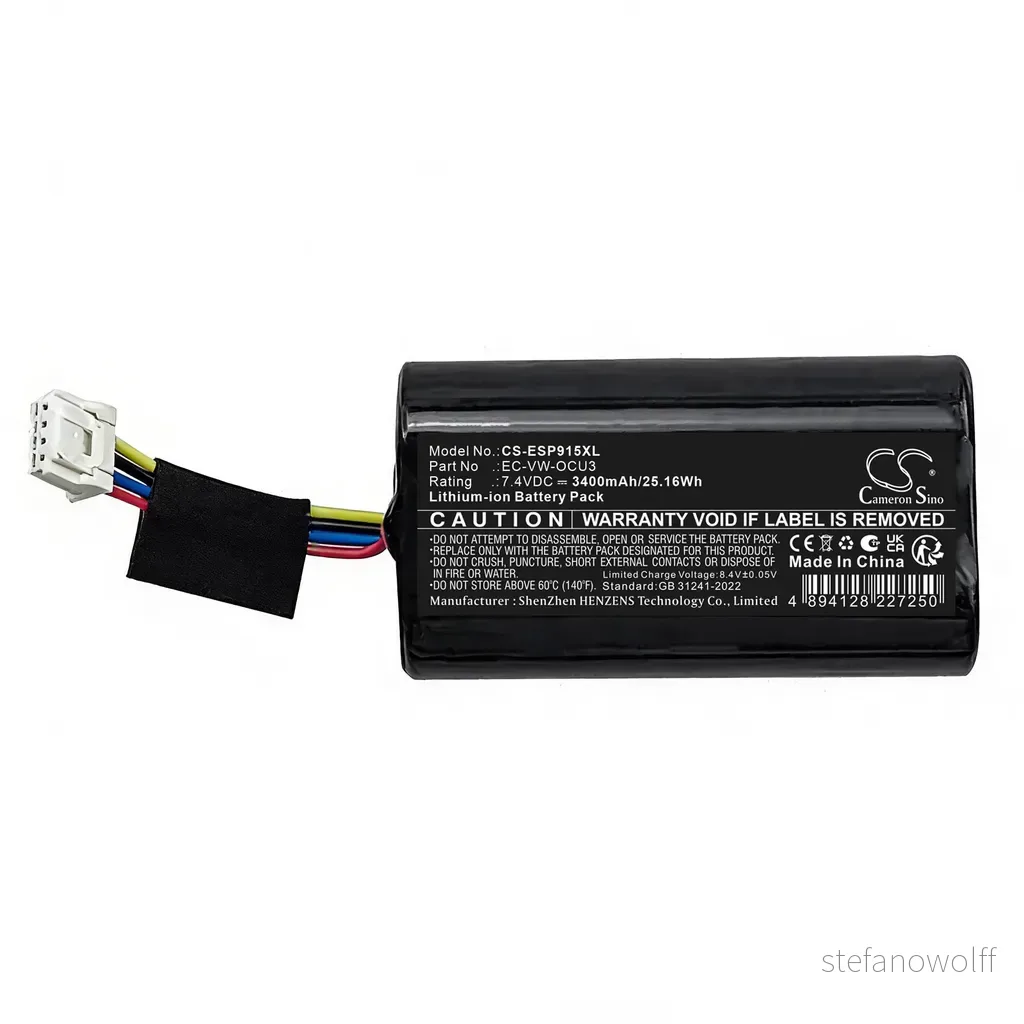 Batteri til Volkswagen Tiguan BT 2017, 7.4V, 3400mAh v:3490039
