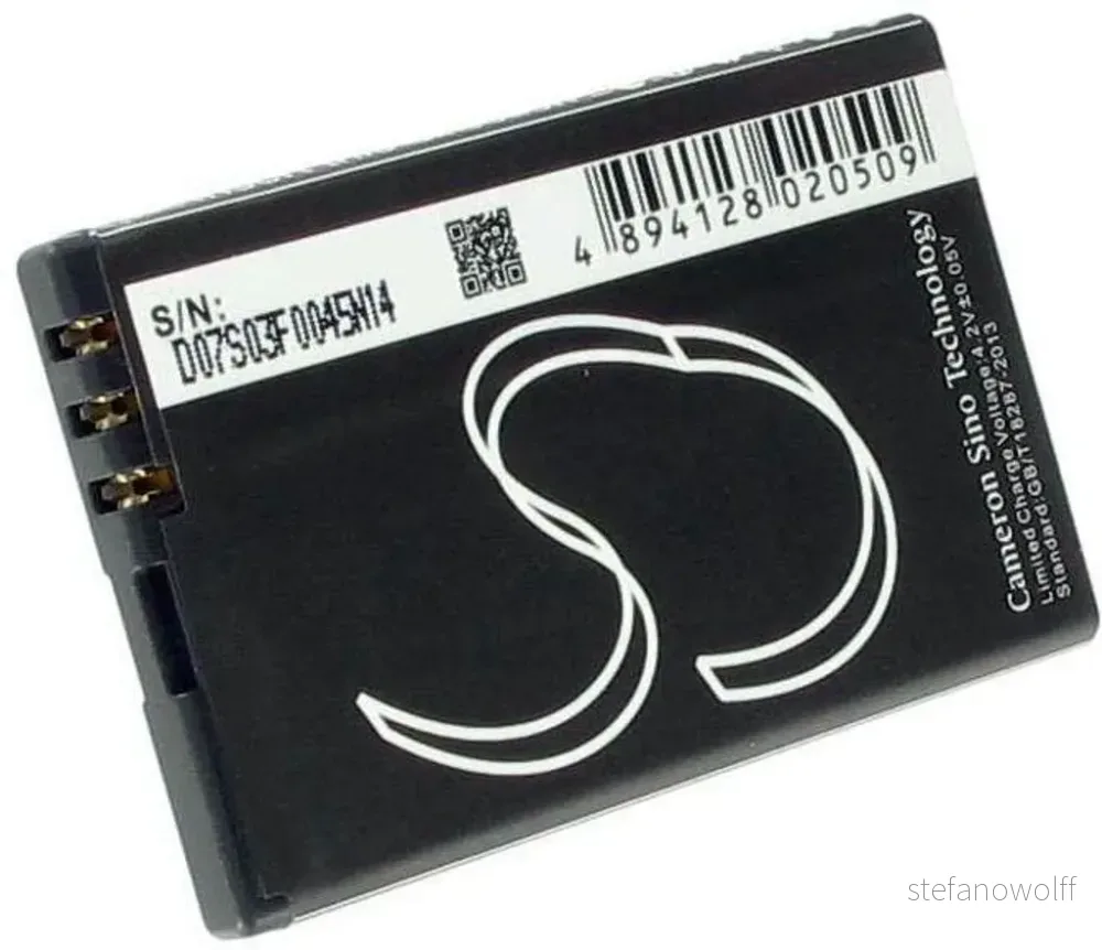 Batteri til Nokia 7210c, 3.6V (3.7V), 820 mAh v:7415345