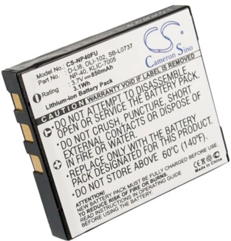 Batteri til Svp SX-650, 3,7V, 850mAh v:4228538