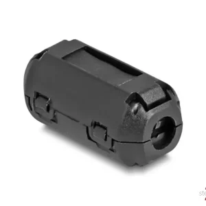 Delock ferrittkjerne / ferrittring for runde kabler 3,5 mm, 2-pakning – svart v:1267668