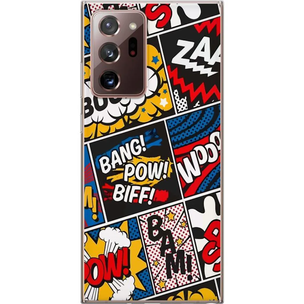 Samsung Galaxy Note20 Ultra Gjennomsiktig Telefondeksel Tecknat Boom! v:2342747